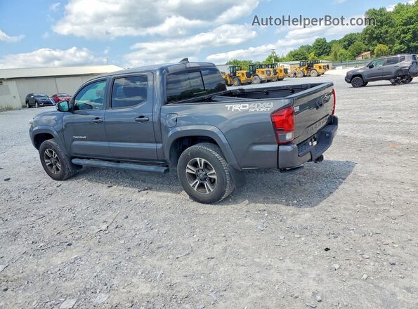 3TMCZ5AN3JM174248 2018 TOYOTA TACOMA Серый Задняя левая четверть