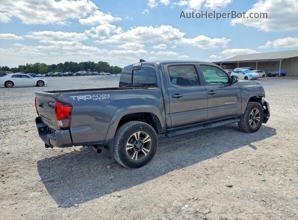 3TMCZ5AN3JM174248 2018 TOYOTA TACOMA Серый Задняя правая четверть