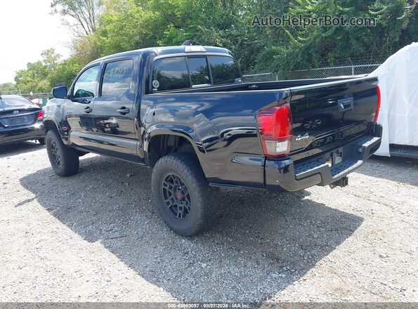 3TMCZ5AN3KM192296 2019 TOYOTA TACOMA Черный Задняя левая четверть