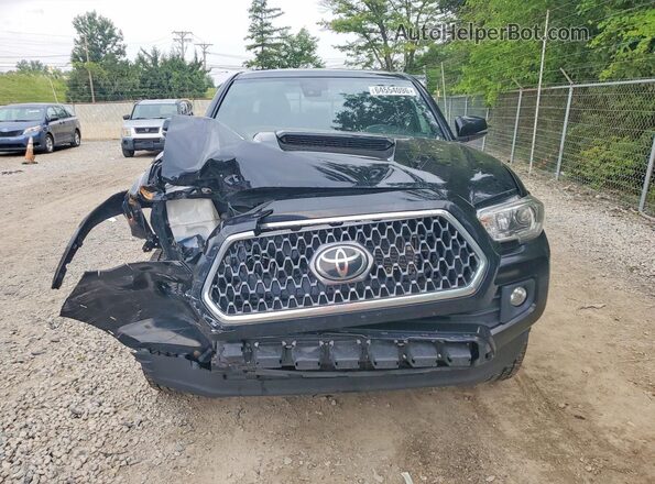 3TMCZ5AN3KM254716 2019 TOYOTA TACOMA Black Widok z przodu