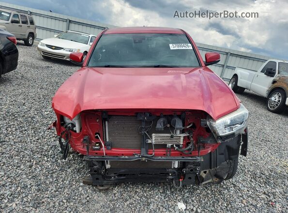 3TMCZ5AN3KM257972 2019 TOYOTA TACOMA Красный Вид спереди