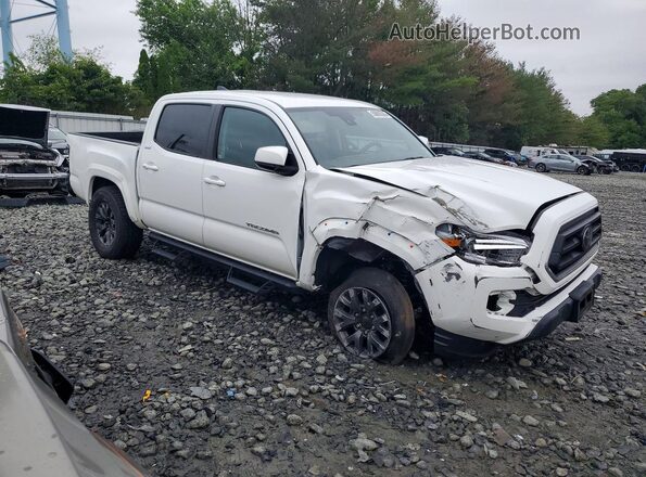 3TMCZ5AN3PM547894 2023 TOYOTA TACOMA Белый Передняя правая четверть