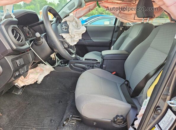 3TMCZ5AN3PM584167 2023 TOYOTA TACOMA Gray წინა სალონის ხედი