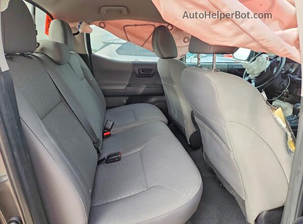 3TMCZ5AN3PM584167 2023 TOYOTA TACOMA Gray უკანა სავარძლების ხედი