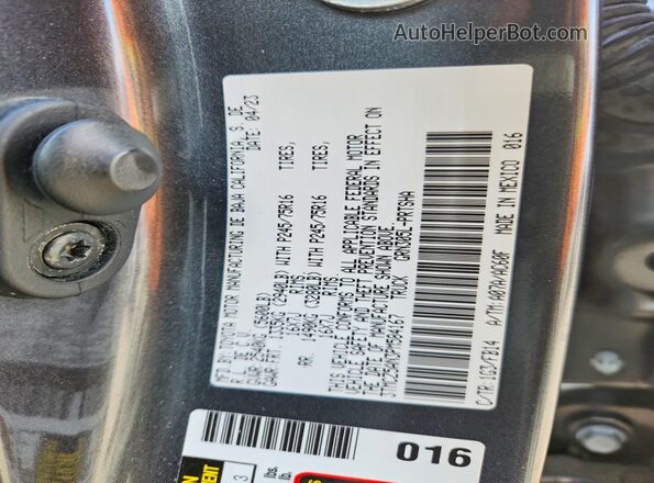 3TMCZ5AN3PM584167 2023 TOYOTA TACOMA Gray ძრავის განყოფილების ხედი