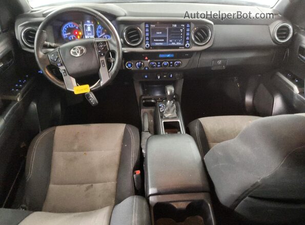 3TMCZ5AN3PM609035 2023 TOYOTA TACOMA White Dashboard view