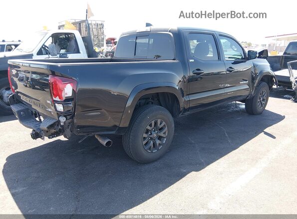 3TMCZ5AN3PM648952 2023 TOYOTA TACOMA Черный Задняя правая четверть