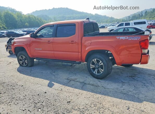 3TMCZ5AN4HM081104 2017 TOYOTA TACOMA Orange Հետևի ձախ