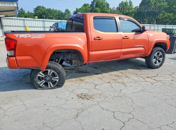 3TMCZ5AN4HM081104 2017 TOYOTA TACOMA Orange Հետևի աջ