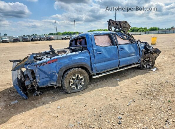 3TMCZ5AN4KM197023 2019 TOYOTA TACOMA Blue უკანა მარჯვენა