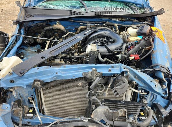 3TMCZ5AN4KM197023 2019 TOYOTA TACOMA Blue უკანა სალონის ხედი