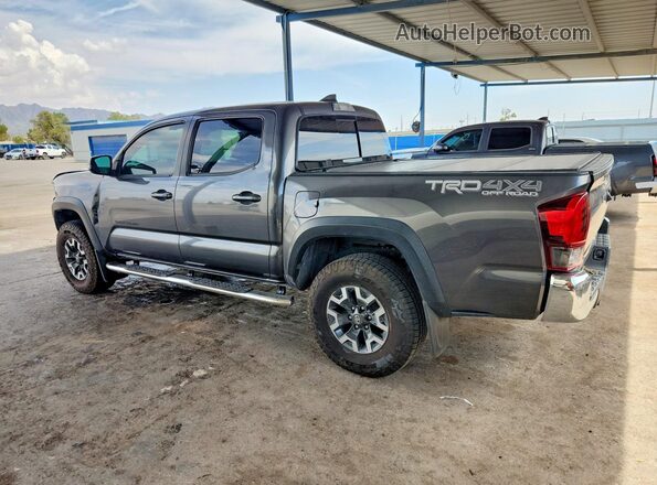 3TMCZ5AN4KM241618 2019 TOYOTA TACOMA Серый Задняя левая четверть