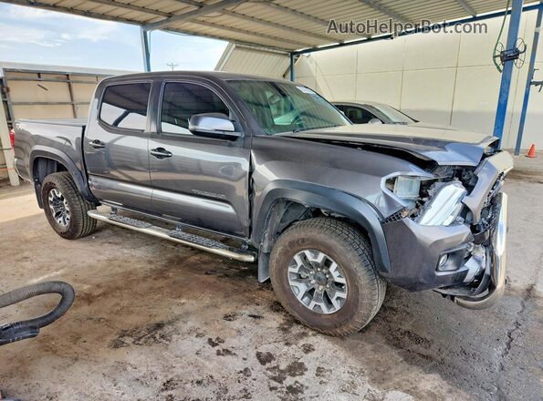 3TMCZ5AN4KM241618 2019 TOYOTA TACOMA Серый Передняя правая четверть
