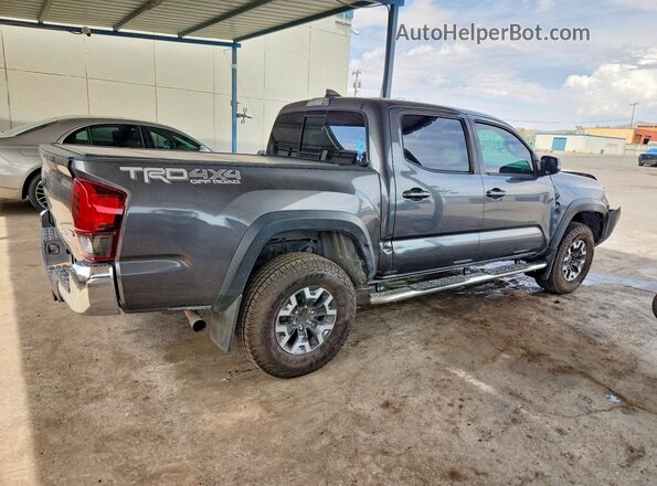 3TMCZ5AN4KM241618 2019 TOYOTA TACOMA Серый Задняя правая четверть