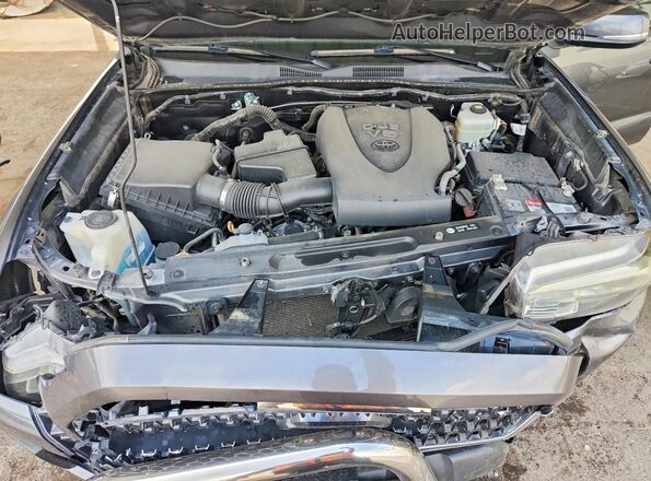 3TMCZ5AN4KM241618 2019 TOYOTA TACOMA Серый Вид задней части салона