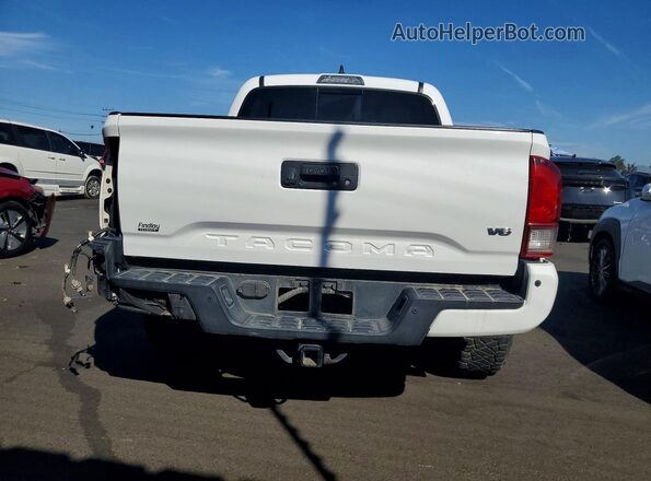 3TMCZ5AN4KM247144 2019 TOYOTA TACOMA White Հետևի տեսք
