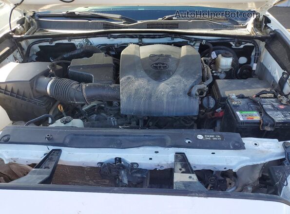 3TMCZ5AN4KM247144 2019 TOYOTA TACOMA White Սալոնի հետևի տեսք