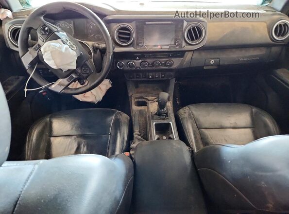 3TMCZ5AN4KM261707 2019 TOYOTA TACOMA Gray Вид панелі приладів