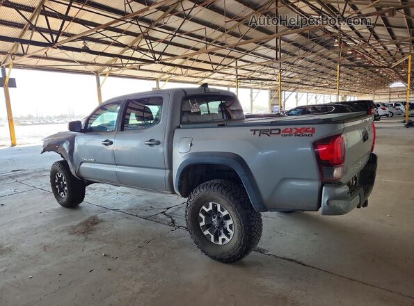 3TMCZ5AN4KM261707 2019 TOYOTA TACOMA Gray Задня ліва чверть