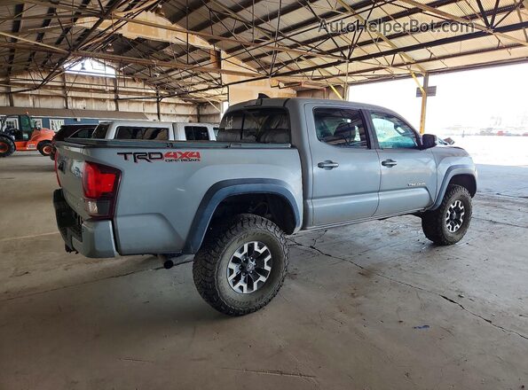 3TMCZ5AN4KM261707 2019 TOYOTA TACOMA Gray Задня права чверть