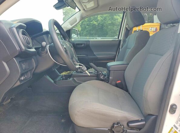 3TMCZ5AN4LM341185 2020 TOYOTA TACOMA White წინა სალონის ხედი