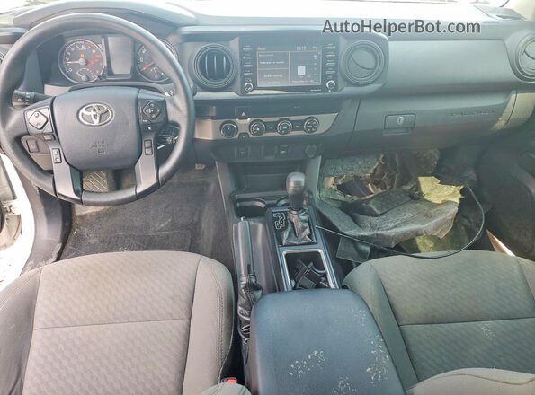 3TMCZ5AN4LM341185 2020 TOYOTA TACOMA White წინა პანელის ხედი