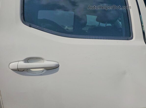 3TMCZ5AN4LM341185 2020 TOYOTA TACOMA White უკანა სავარძლების ხედი