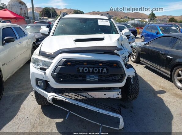 3TMCZ5AN4MM449386 2021 TOYOTA TACOMA Белый Вид щитка приборов