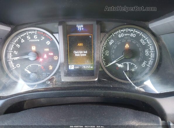 3TMCZ5AN4MM449386 2021 TOYOTA TACOMA Белый Вид задних сидений