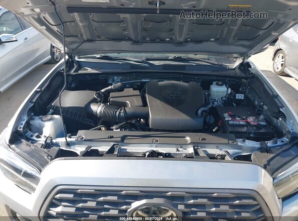 3TMCZ5AN4NM515713 2022 TOYOTA TACOMA Silver უკანა ხედი