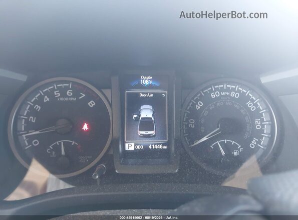 3TMCZ5AN4PM541926 2023 TOYOTA TACOMA Белый Вид задних сидений