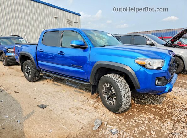 3TMCZ5AN5HM089017 2017 TOYOTA TACOMA Blue Delantero derecho