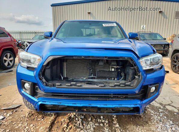 3TMCZ5AN5HM089017 2017 TOYOTA TACOMA Blue Vista frontal