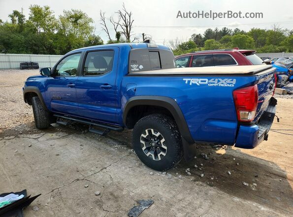 3TMCZ5AN5HM089017 2017 TOYOTA TACOMA Blue Trasero izquierdo