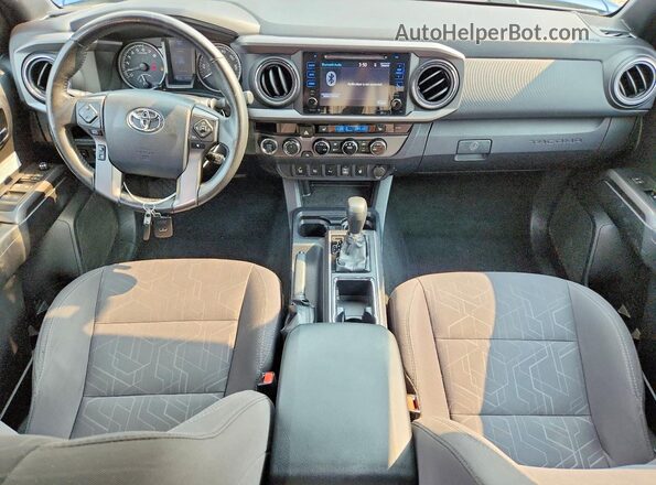 3TMCZ5AN5HM089017 2017 TOYOTA TACOMA Blue Vista del salpicadero