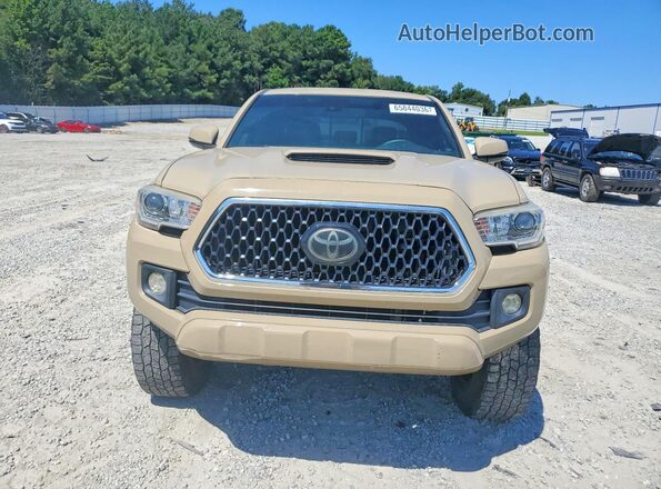3TMCZ5AN5JM128775 2018 TOYOTA TACOMA Желто-коричневый Вид спереди