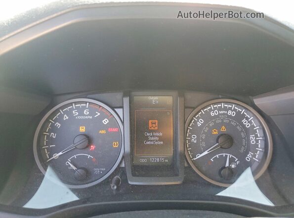 3TMCZ5AN5JM128775 2018 TOYOTA TACOMA Желто-коричневый Вид щитка приборов