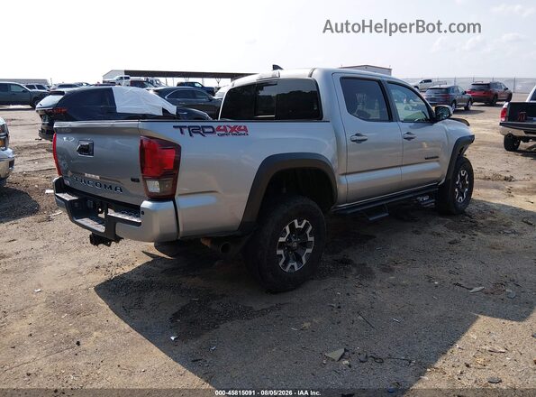 3TMCZ5AN5KM216808 2019 TOYOTA TACOMA Silver უკანა მარჯვენა
