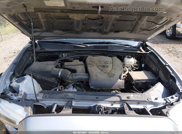 3TMCZ5AN5KM216808 2019 TOYOTA TACOMA Silver უკანა ხედი