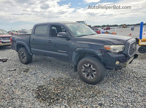 3TMCZ5AN5KM229977 2019 TOYOTA TACOMA Черный Передняя правая четверть
