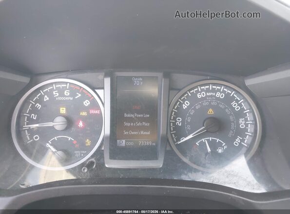 3TMCZ5AN5LM297116 2020 TOYOTA TACOMA Gray Հետևի նստատեղերի տեսք