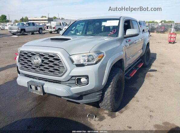 3TMCZ5AN5LM297116 2020 TOYOTA TACOMA Gray Առջևի ձախ երեք քառորդ տեսարան