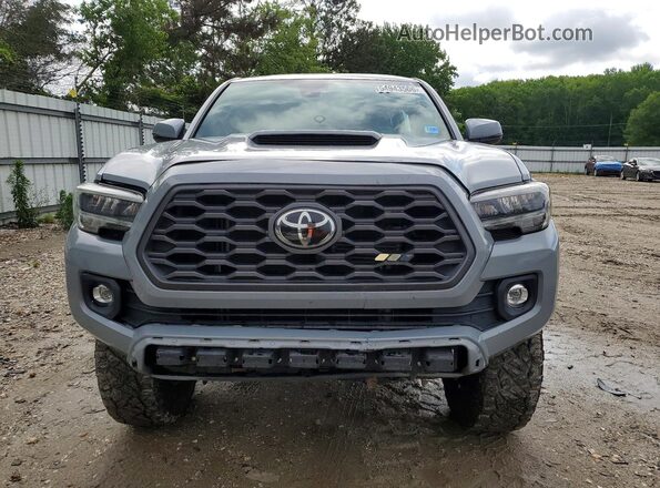 3TMCZ5AN5LM311757 2020 TOYOTA TACOMA Gray Front view