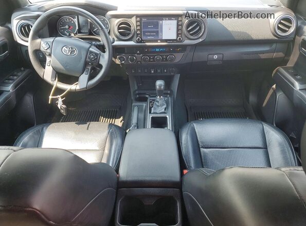 3TMCZ5AN5LM349814 2020 TOYOTA TACOMA Silver Widok deski rozdzielczej