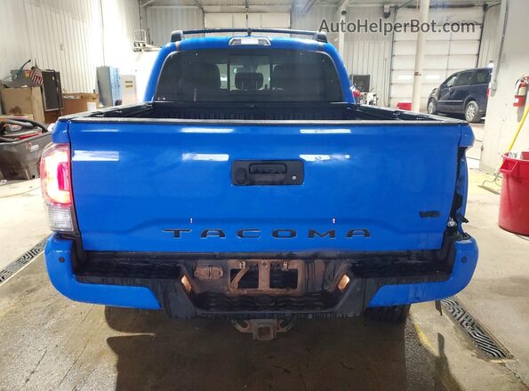 3TMCZ5AN5LM356181 2020 TOYOTA TACOMA Blue Vista trasera