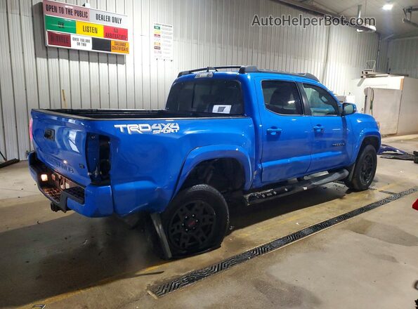 3TMCZ5AN5LM356181 2020 TOYOTA TACOMA Blue Trasero derecho