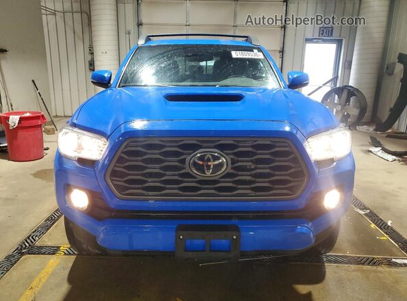 3TMCZ5AN5LM356181 2020 TOYOTA TACOMA Blue Vista frontal