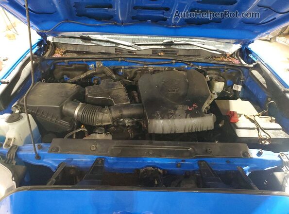 3TMCZ5AN5LM356181 2020 TOYOTA TACOMA Blue Vista interior trasera