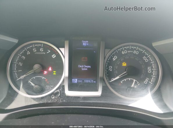 3TMCZ5AN5LM360067 2020 TOYOTA TACOMA White Vista de los asientos traseros
