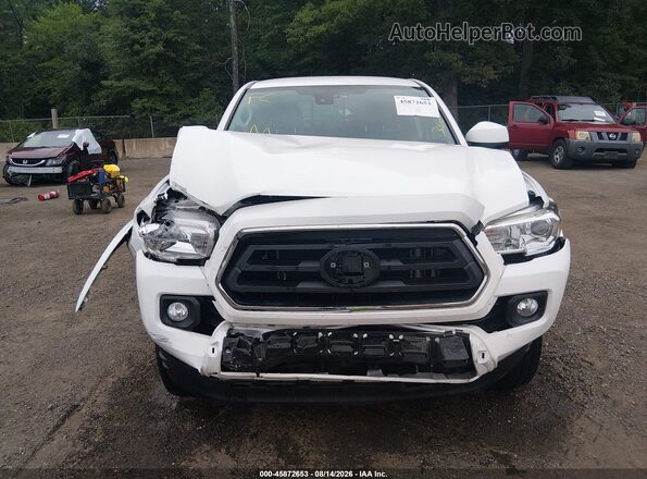 3TMCZ5AN5LM360067 2020 TOYOTA TACOMA White Vista del cuadro de instrumentos